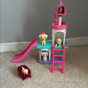 Barbie Puppy Playhouse Set